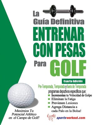 cover image of La guía definitiva - Entrenar con pesas para golf